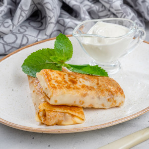 Блинчики с мясом