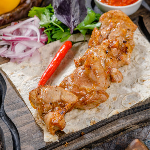 Шашлык из свиной шейки